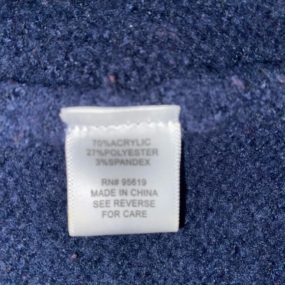 Cozy Fever oversized colorblock sweater, 2X fits up to 4X - Picture 5 of 5